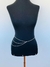 Cinto de crrentes Body chain cinto em camdas dourado e prata Banhado
