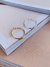 Anéis com regulagem Semi Joia Ouro 18K Prata 925 Verniz Diamond triangulo pirâmide - comprar online