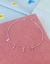 Pulseiras Tornozeleiras Semi Joia Prata 925 Verniz Diamond modelo gota gotinha
