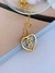 Colar filhos casal menino menina semi joia ouro 18 kl