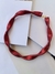 Conjunto banhado cherry cereja vermelho tendencia inverno colar e pulseira trançado Choker - comprar online