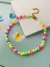 Imagem do Colares choker de pérolas com miçangas Neon Candy colors
