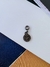 Berloques em Ródio Negro banhado pingente trabalhado - Dondocas