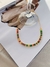 Colares choker modelo Riveira folheado a Ouro - comprar online