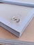 Imagem do Anéis com regulagem Semi Joia Ouro 18 kl e Prata 925 Verniz Diamond Anel gota orgânico duplo