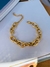 Imagem do Conjuntos Unissex banhado a Ouro e Prata Colar e pulseira de correntes Maxi