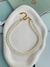 Colares choker colar de pérolas duplo banhado ouro e prata - Dondocas
