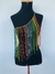 Bodychain blusa saia de correntes 2 em 1 coloridas Arco-íris LGBTQIAP+ carnaval Festival