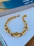 Pulseiras braceletes Banhado a Ouro tendência Maximalismo - comprar online