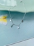 Pulseiras Tornozeleiras Semi Joia Prata 925 Verniz Diamond modelo gota gotinha - loja online