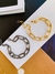 Pulseiras banhadas Unissex pulseiras masculinas elos quadrados Ouro e Ródio Negro - loja online