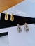 Brincos folheados a Ouro e a Prata Brincos modelo gota lisa - comprar online