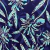 Malha Viscolycra Pigmento Floral Oceano - comprar online