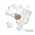 Mapa de fotos do Viajante Brasil Personalize ou Sublime - MDF PRINT
