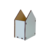 Porta Lápis Casinha MDF 3mm Sublimação