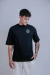 Camiseta OVERSIZED estampada Preta blusa camisa Streetwear em algodão 30.1 modelo Better days ahead Premium OVERSIZED - Toronto Streetwear