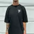 Camiseta OVERSIZED estampada blusa camisa Streetwear em algodão 30.1 modelo YB PRETA Premium OVERSIZED na internet