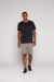 Camiseta Preta Mountains Outline - Blu-x