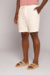 Bermuda Linho Off White - Blu-x