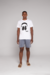 Camiseta Branca Headphone Music - Blu-x