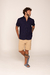 Camisa Linho Marinho - Blu-x