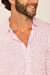 Camisa Rosa Linho Listra - comprar online