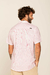 Camisa Rosa Linho Listra na internet
