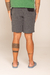 Short Praia Liso Chumbo - Blu-x