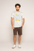 Camiseta Off White Aquarela Recorte - loja online