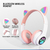 AURICULAR BLUETOOTH CAT - ROSA - comprar online