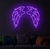 MANGUERA NEON FLEX 5M + FUENTE VIOLETA - Bitex