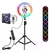 ARO DE LUZ 36CM BLANCO Y RGB CON TRIPODE - tienda online