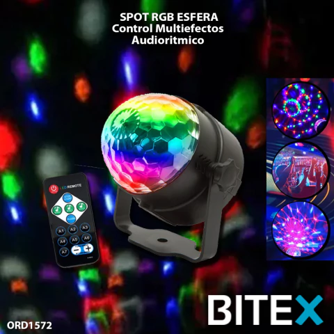 SPOT RGB MEDIA ESFERA - comprar online