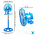 VENTILADOR 10 PULGADAS - 3EN1 - 3 ASPAS - CELESTE - comprar online