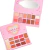 Paleta Multifuncional Bolsa Kit Iluminador Blush Contorno Livre Brilho Colorido Lové Rain