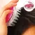Escova de Silicone massageadora para Lavar Cabelo