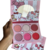 paleta hello kitty de blush e iluminador com espelho - comprar online