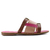 Sandália Rasteira Cecília em Couro Cor Camel/Nude/Pink/Verde - 320011