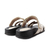 Sandália Papete Helena em Couro Cor Off White - 100010 - Cultha