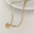Imagem do Pulseira Elos de Coração com Pingente Borboletas Cravejados em Zircônias