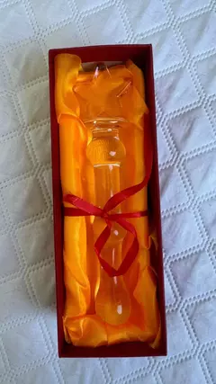 PLUG DE VIDRO ESTRELA - VARINHA - Rute Escossio