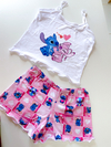 PIJAMA ONDINHA EM SUEDE