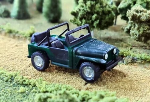 Jipe Willys Mod.09 - Verde (87314) Dio Studios