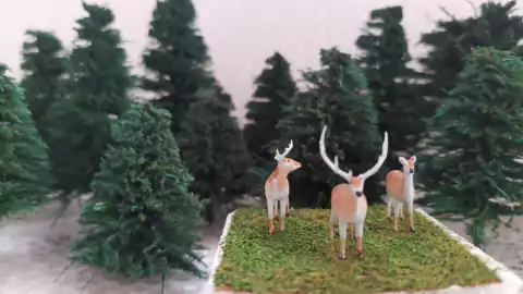 Figura Cervos Kit c/03 Unid. (LVL) "2024"