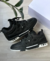 Louis Vuitton Trainer Flor Black / White - loja online