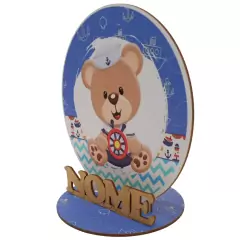 Imagem do 12 Peças Centros Mesa Urso Marinheiro Personalizado Lembranças Festa