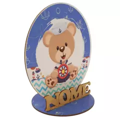 12 Peças Centros Mesa Urso Marinheiro Personalizado Lembranças Festa - loja online