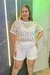 TRIJUNTO DE REGATA, BLUSA E SHORTS EM MALHA TRICOT E RENDA CROCHET na internet