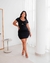 Imagem do VESTIDO LISO COM MANGUINHA E FRANZIDO FRONTAL