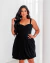 VESTIDO LISO BALONE DE ALÃA COM LASTEX NAS COSTAS